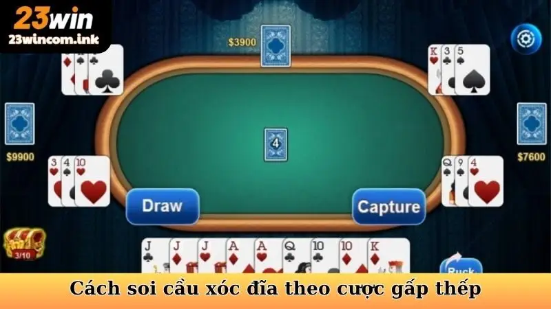 Cách soi cầu xóc đĩa theo cược gấp thếp